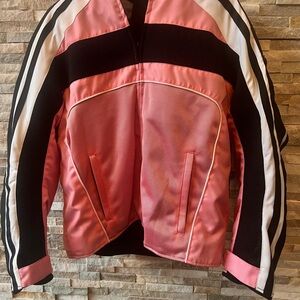 Motorcycle Pink and Black  Jacket